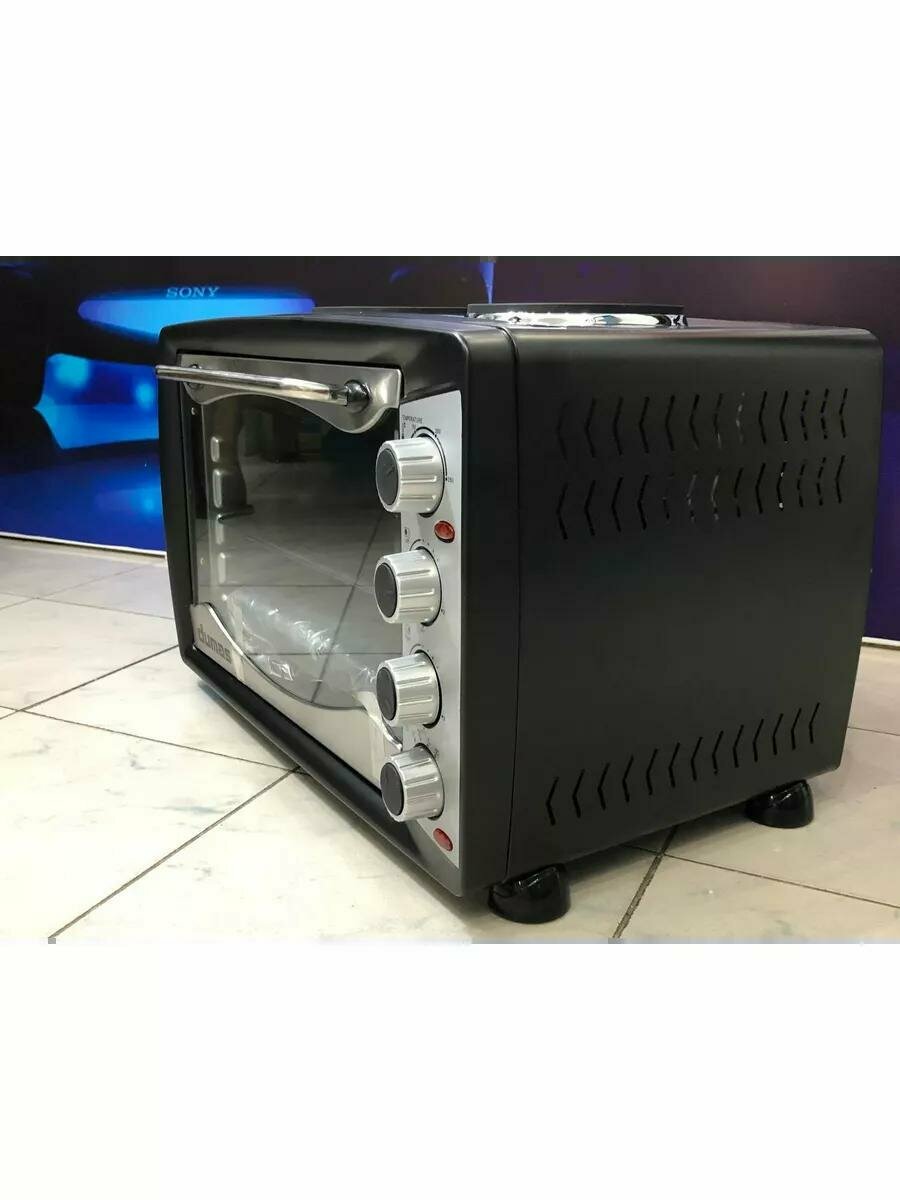 Электродуховка Dumas, с конфорками, эмаль легкой чистки, 45 л — фото 1