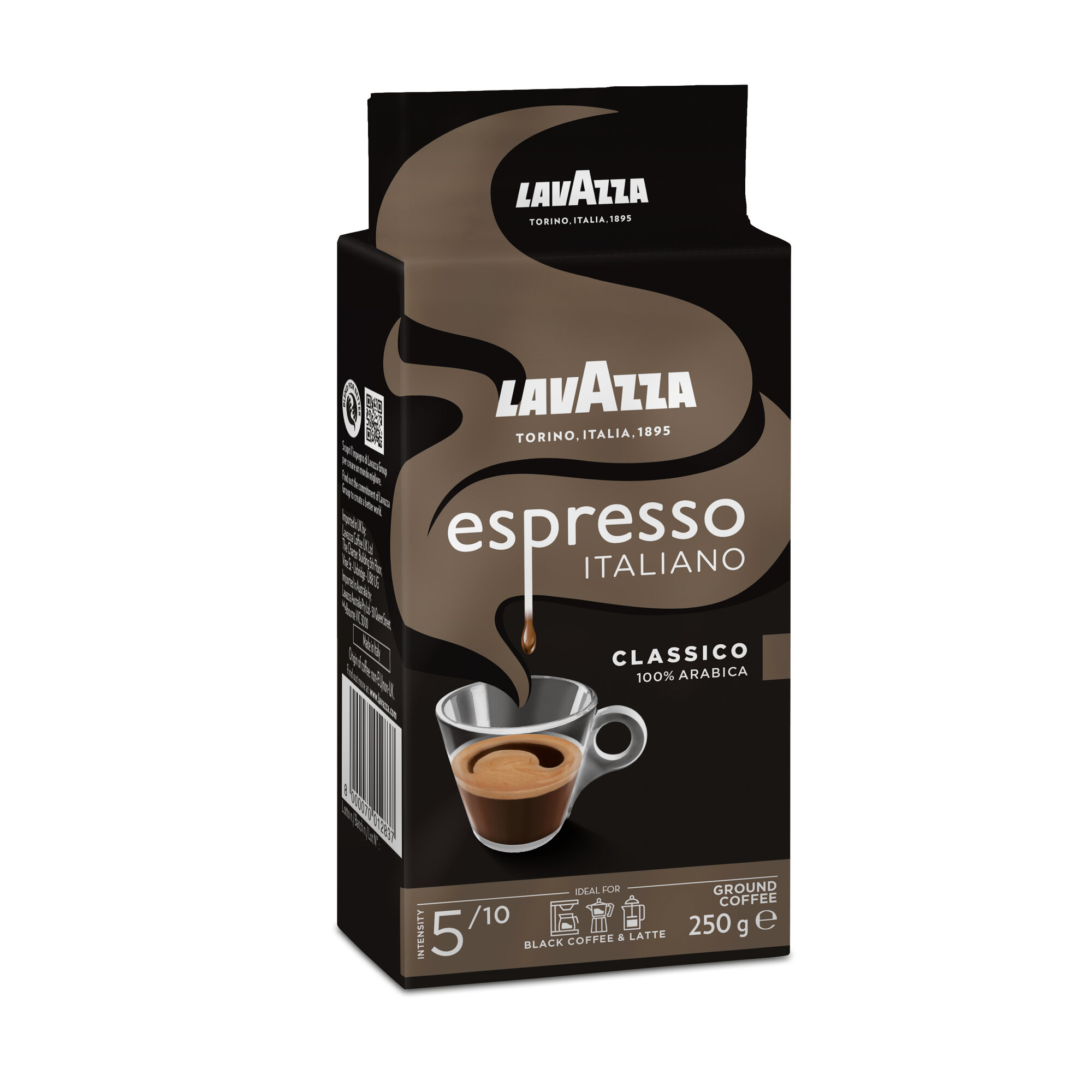 Кофе молотый Lavazza Espresso Italiano Classico, 250гр х 2шт — фото 1