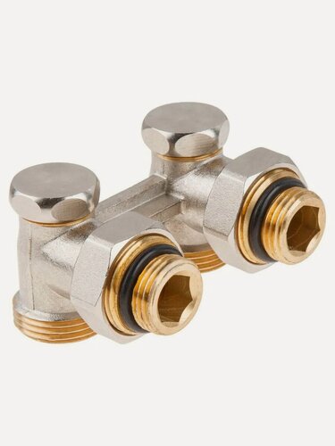 Изображение товара Узел для нижнего подключения радиаторов 3/4", угловой AV Engineering (AVE289002)