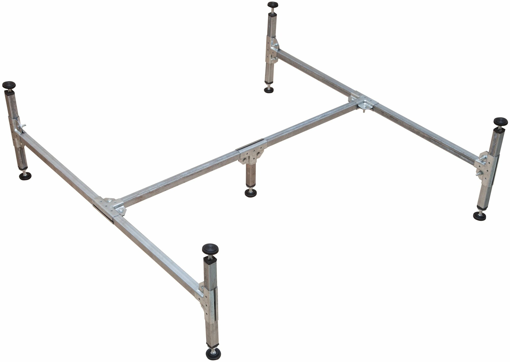 Каркас для душевого поддона 90см * 90см серый регулируемые ножки