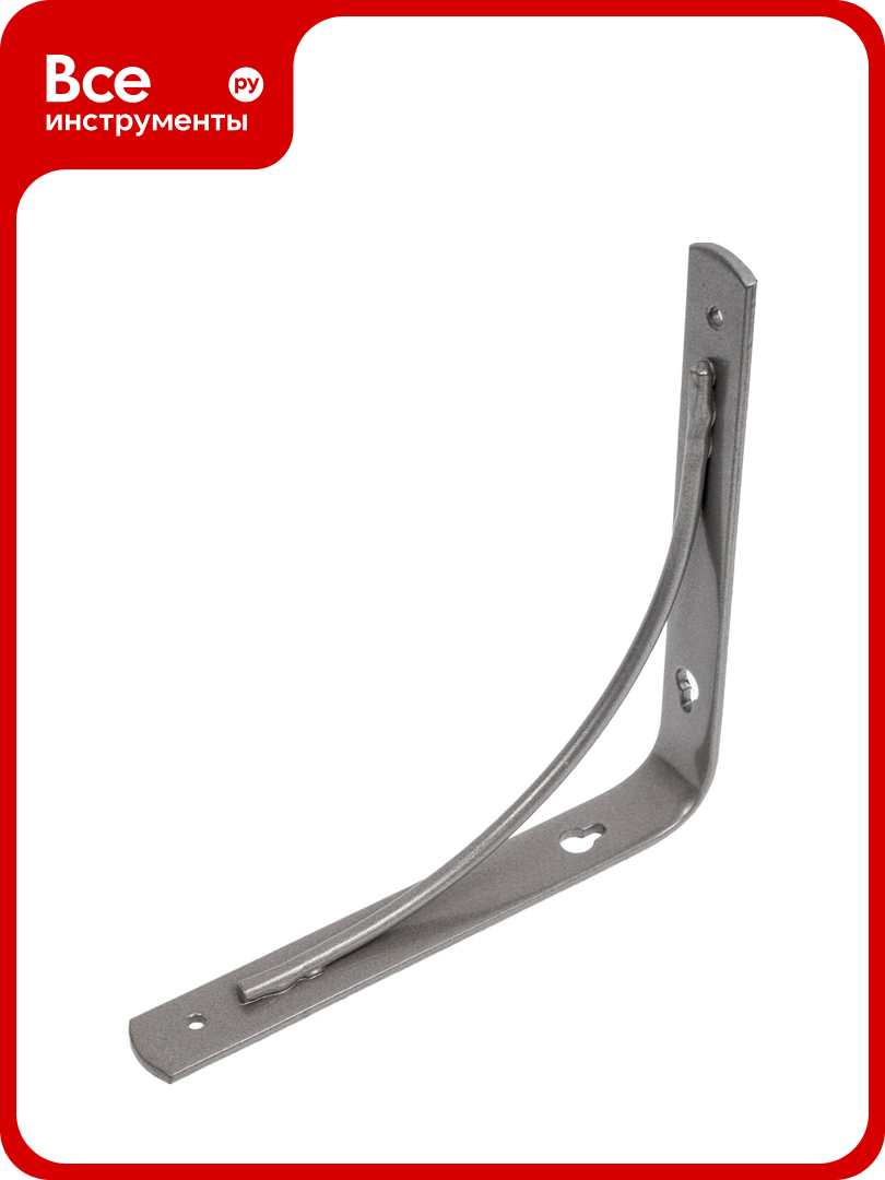 Кронштейн Трибатрон 150x150 алюминиевый металлик комплект 2 шт. 88031