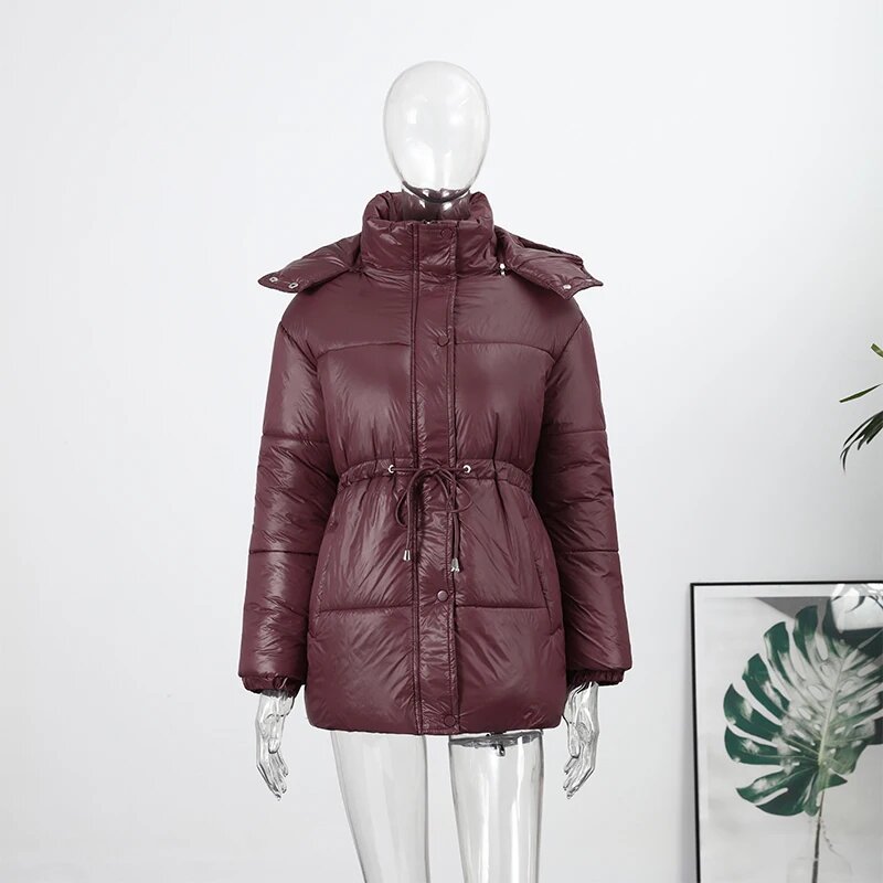 Куртка HFWOMENFZ размер S бордовый