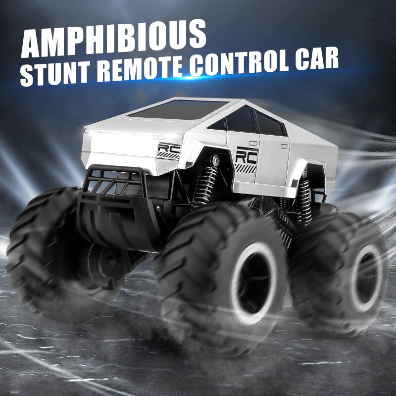 Радиоуправляемый Монстр-Кибертрак амфибия: ездит по воде и суше, отличная игрушка для мальчиков игрушичний автомобил , машина
