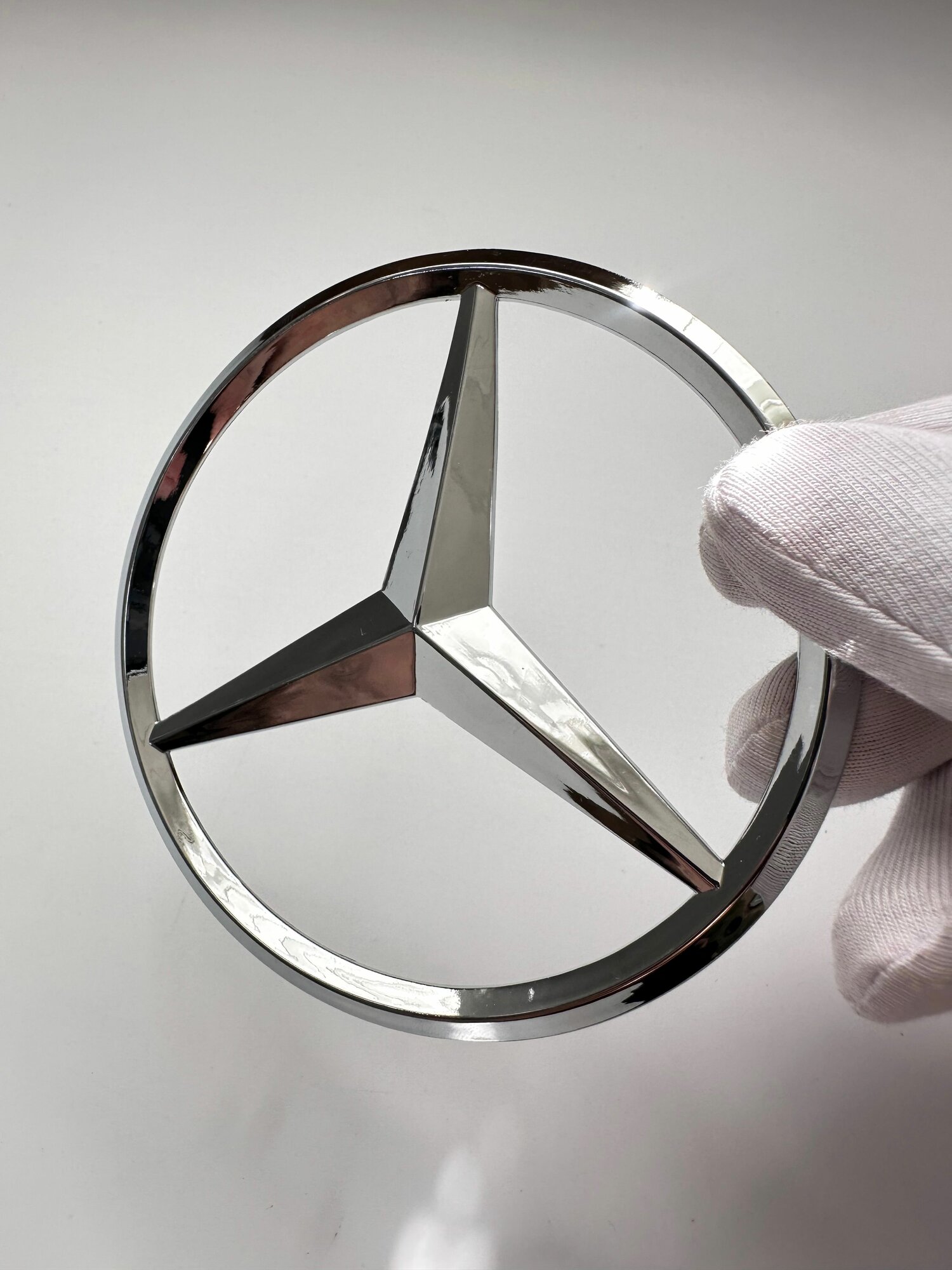 Эмблема Mercedes на багажник хром A166 817 0016 1шт.