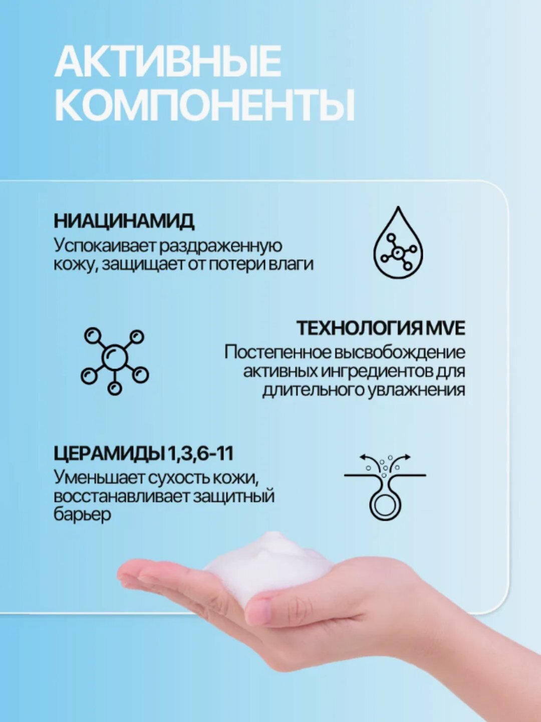 Очищающее средство для лица гель-пена очищающее средство для всех типов кожи, для ухода за телом — фото 1