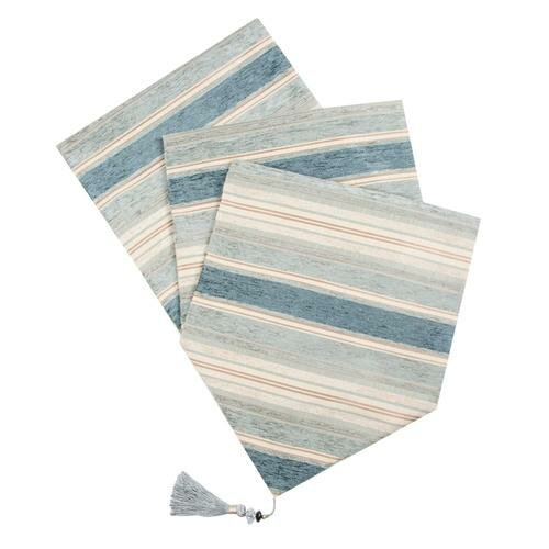 Table Runners Цветные полосатые полотенца со свадебными скатертями Shenniel для наружного домашнего декора. Столовой бегун