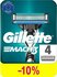 Сменные Кассеты Gillette Mach3 Для Мужской Бритвы, 4 шт, с 3 лезв...
