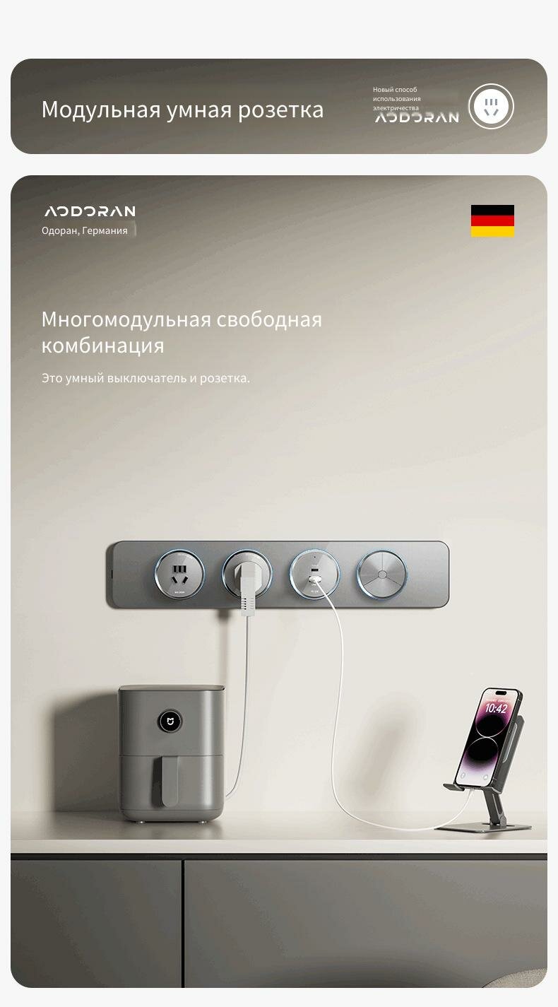 Тестирование защиты умной розетки Mijia от перепадов напряжения с помощью мультиметра