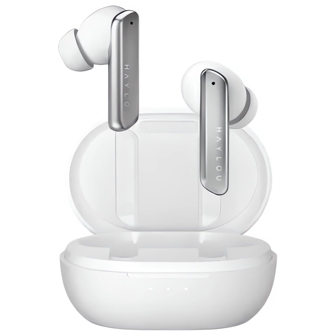 Беспроводные TWS наушники Haylou W1 ANC T007, Bluetooth 5.3, Silver