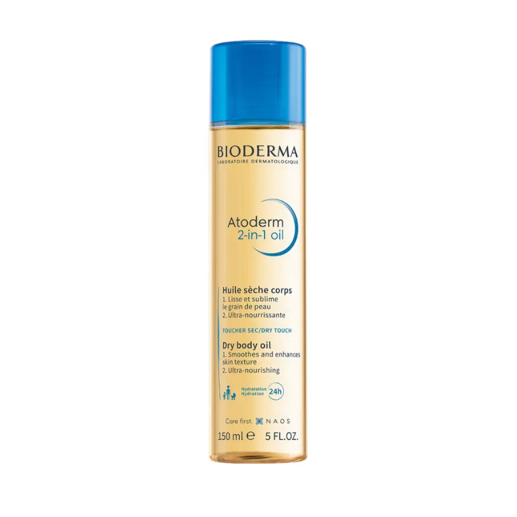 Биодерма (Bioderma) Атодерм/Atoderm Сухое масло для тела 2в1 150 мл 1 шт
