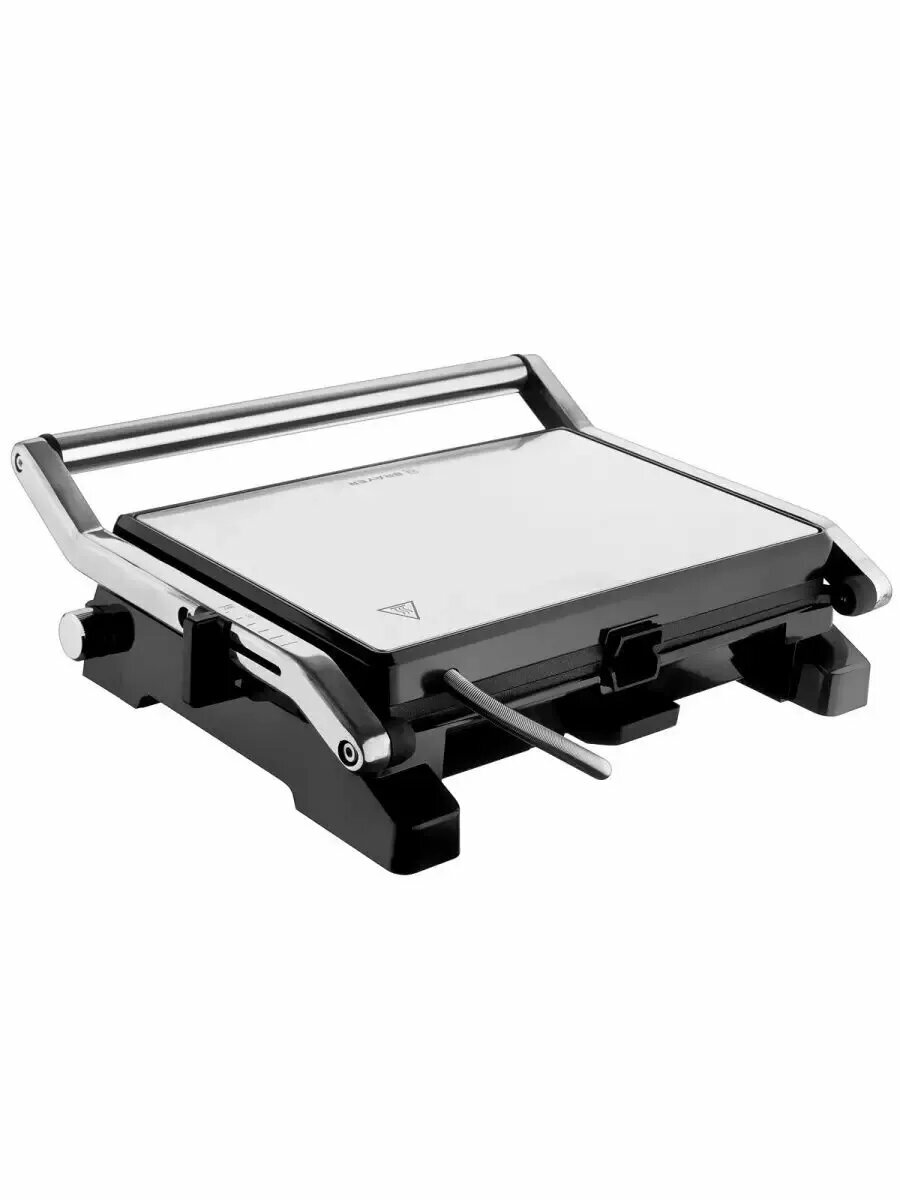 Гриль-пресс Brayer "BR2005" 2000Вт антипригарное покрытие черный