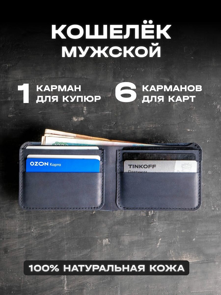 Кошелек LOCKHART, синий