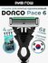 DORCO Станок для бритья одноразовый Dorco Pace 6, 4 шт.