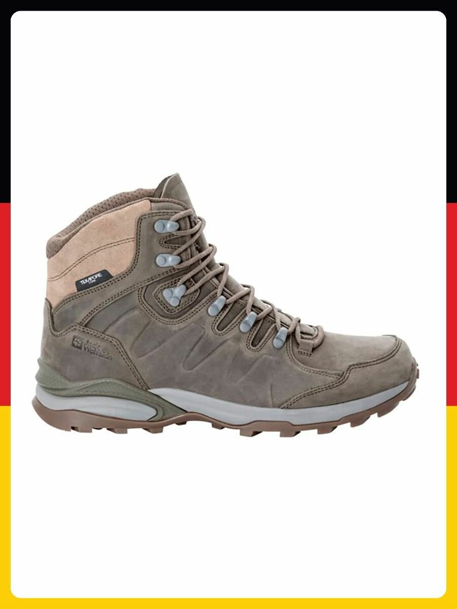 Ботинки Jack Wolfskin, размер EU48, коричневый
