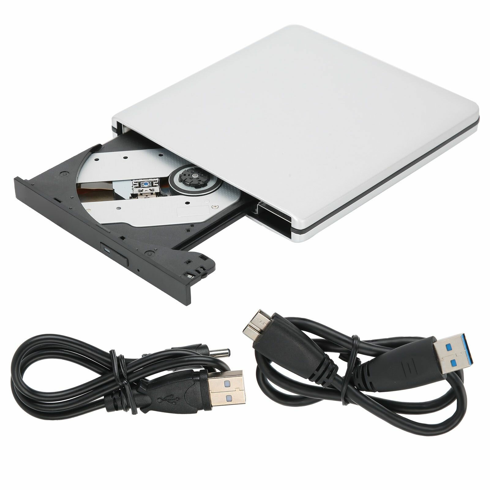 Супертонкий привод Интерфейс USB3.0 Портативный внешний DVDRW CD VCD Устройство записи оптических дисков