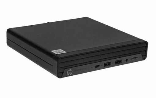 Мини ПК HP ProDesk 400 G6 DM (2R6E1EC) - Intel Core i3-10100T, ядра: 4 х 3 ГГц, 8 ГБ DDR4, Intel UHD Graphics 630, SSD 256 ГБ, Windows 10 Pro