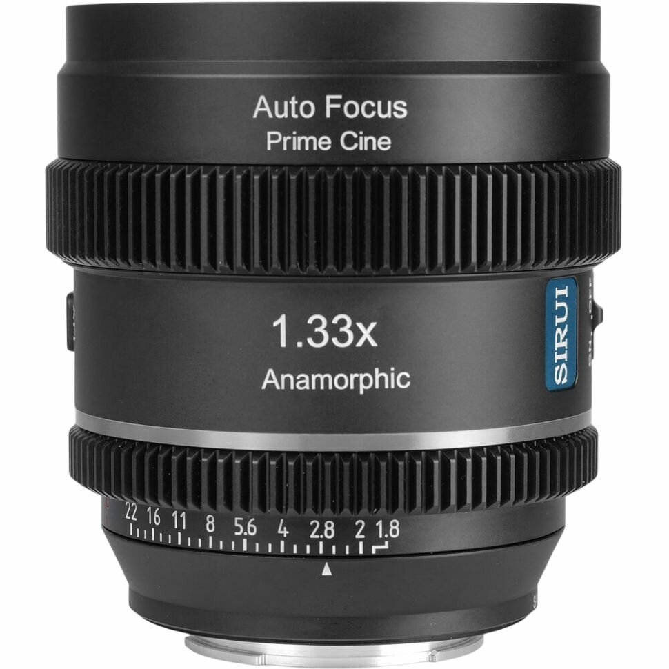 Объектив Sirui 20mm T1.8 1.33x S35 AF Anamorphic X-mount (Neutral Flare)