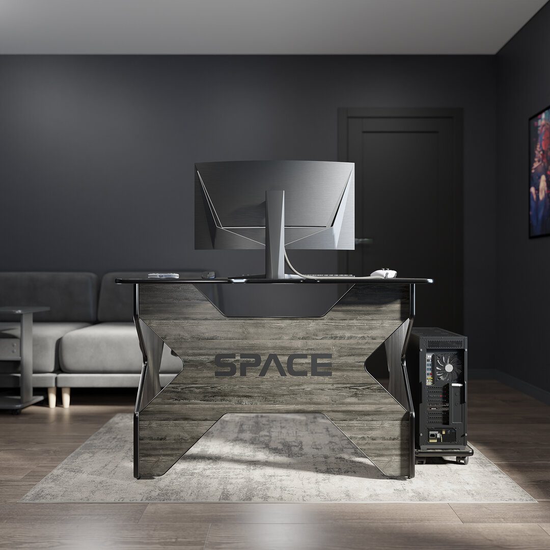 Игровой компьютерный стол VMMGAME SPACE 120 BLACKWOOD