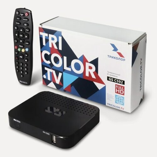 Изображение товара Медиаплеер Триколор для просмотра через интернет GS C592IP (+14 дней подписки)