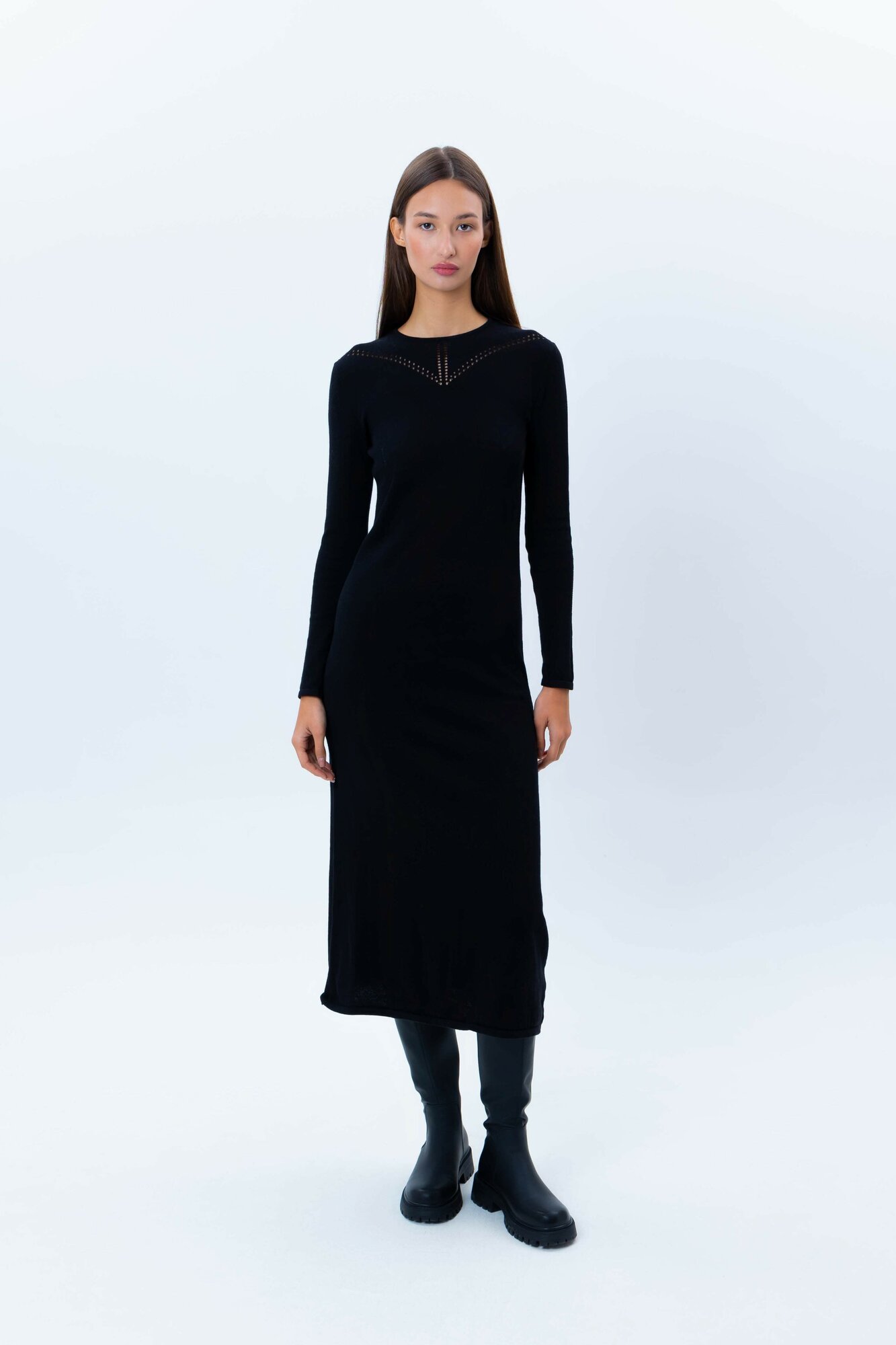 Платье TERRA PRO, размер M, black