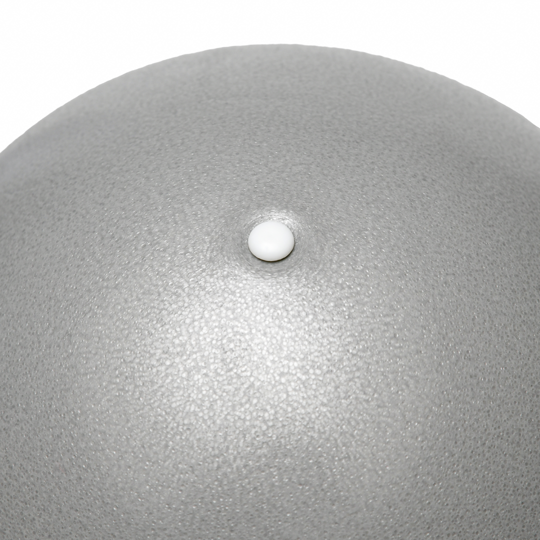 Мяч для пилатеса Kama, гимнастический, диаметр 25 см, серый — фото 1