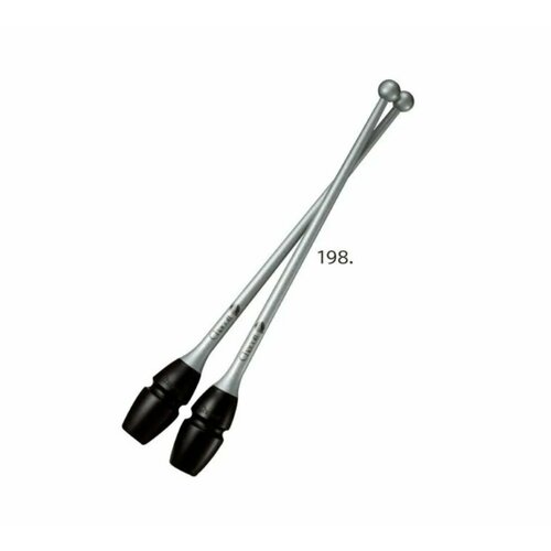 Булавы Chacott High-Grip Rubber Clubs 41см 198 Silver