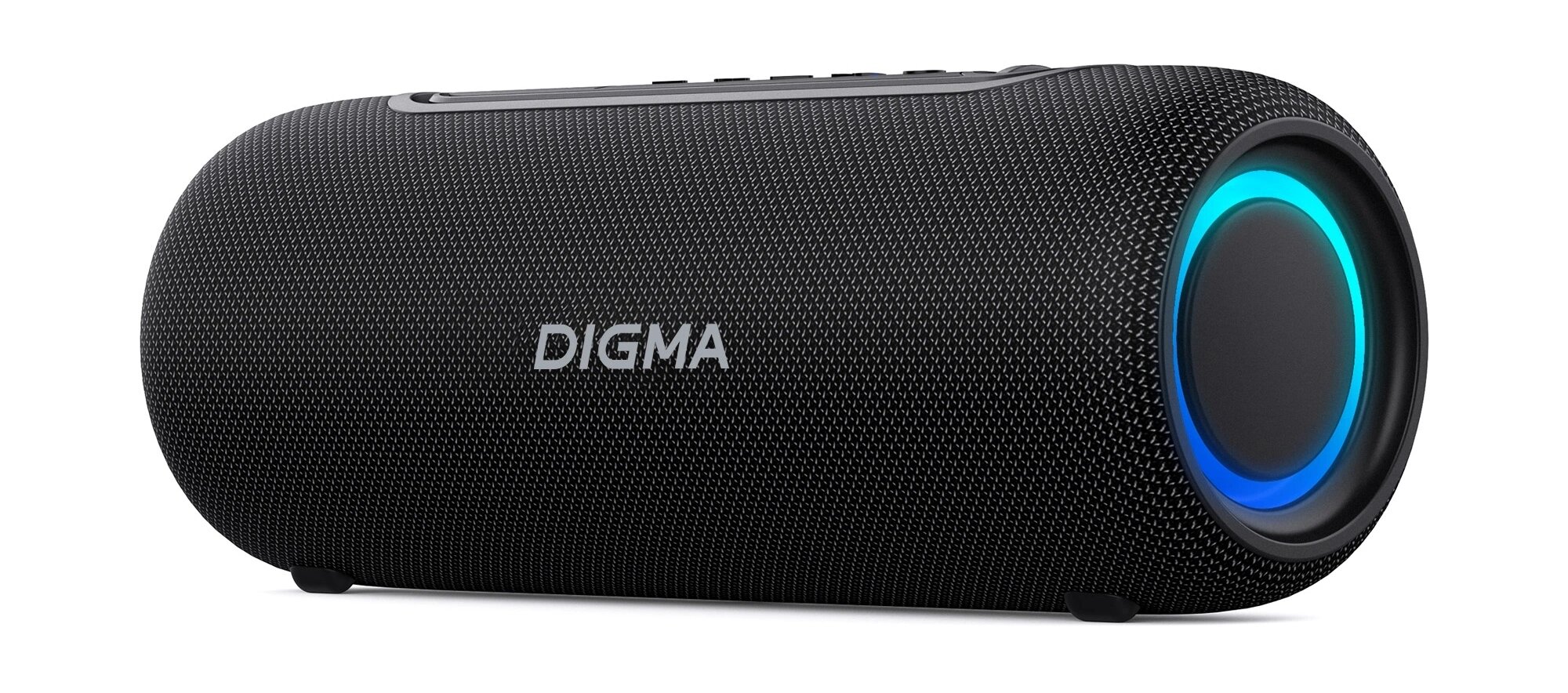 Колонка портативная Digma D-PS1524, 20Вт, черный (ps1524b)