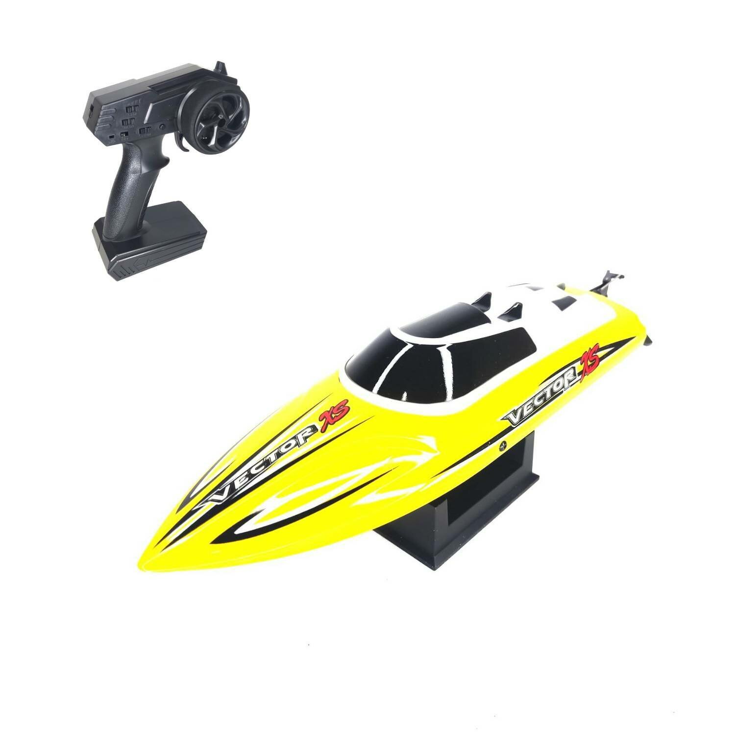 Радиоуправляемый катер Volantex RC Vector XS желтый 2.4G RTR - EXA79504RY