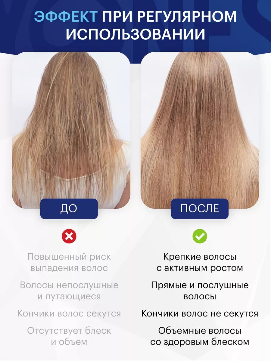 Профессиональная увлажняющая маска для волос с аргановым масло и кератином, 300 мл, YONES — фото 1