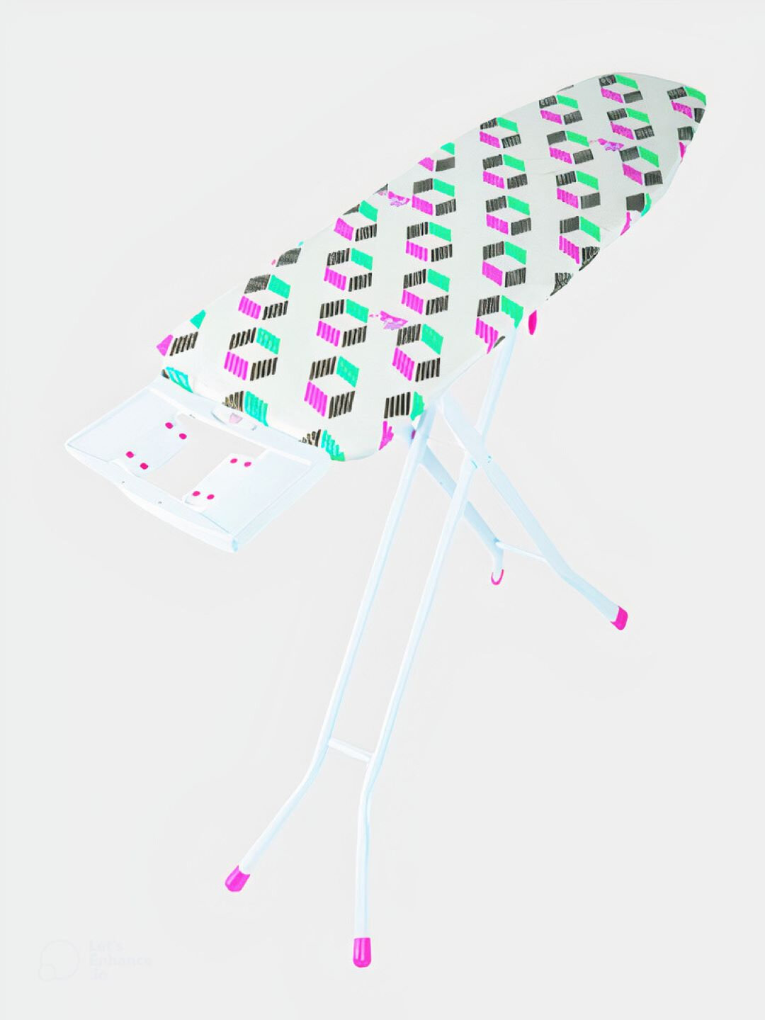 Гладильная доска Sarayli "New Flash", встраиваемая, с удлинителем, серая — фото 1