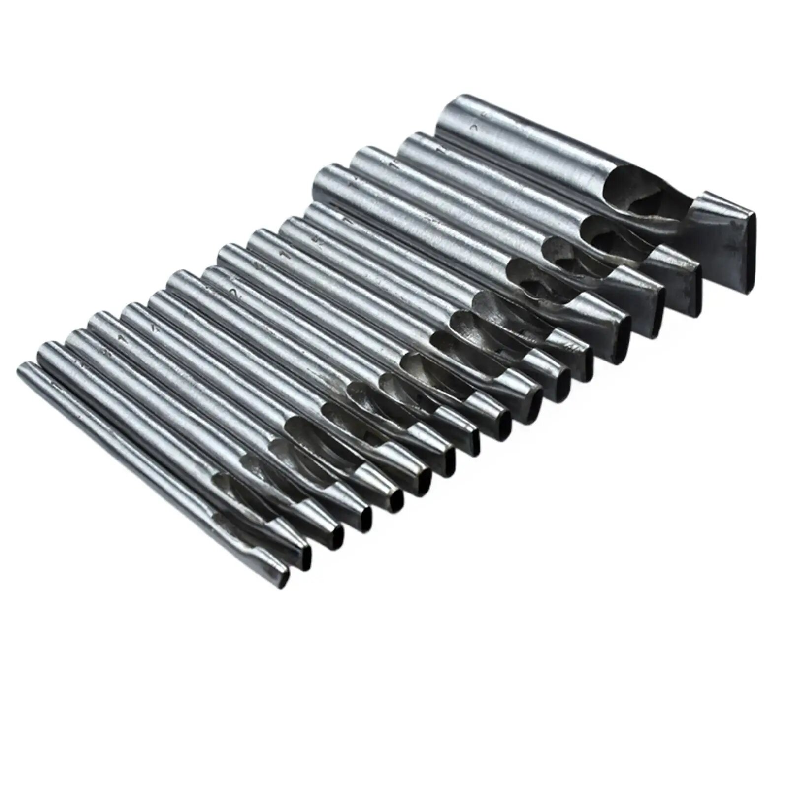 Размер 3x2 мм до 26x5 мм сплющенный эллиптический дырокол для кожи ремни для рукоделия ремни обрезки полный комплект 4x1.5mm