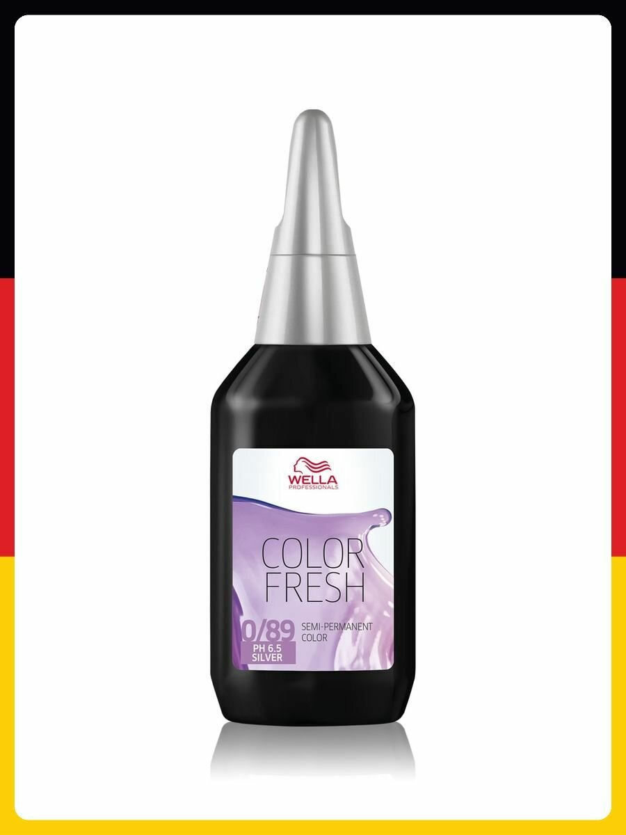 Профессиональная краска для волос Wella Professionals Color Fresh, 75 мл Silver 0/89 Perl-Cendre