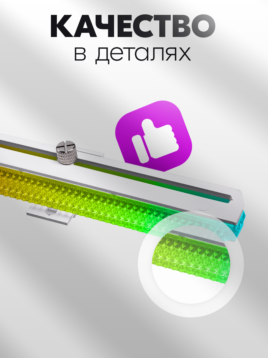 Горизонтальный держатель кронштейн COOLMOON для видеокарты NVIDIA GeForce RTX, ASUS, GIGABYTE, Intel и др, ARGB, белый — фото 1