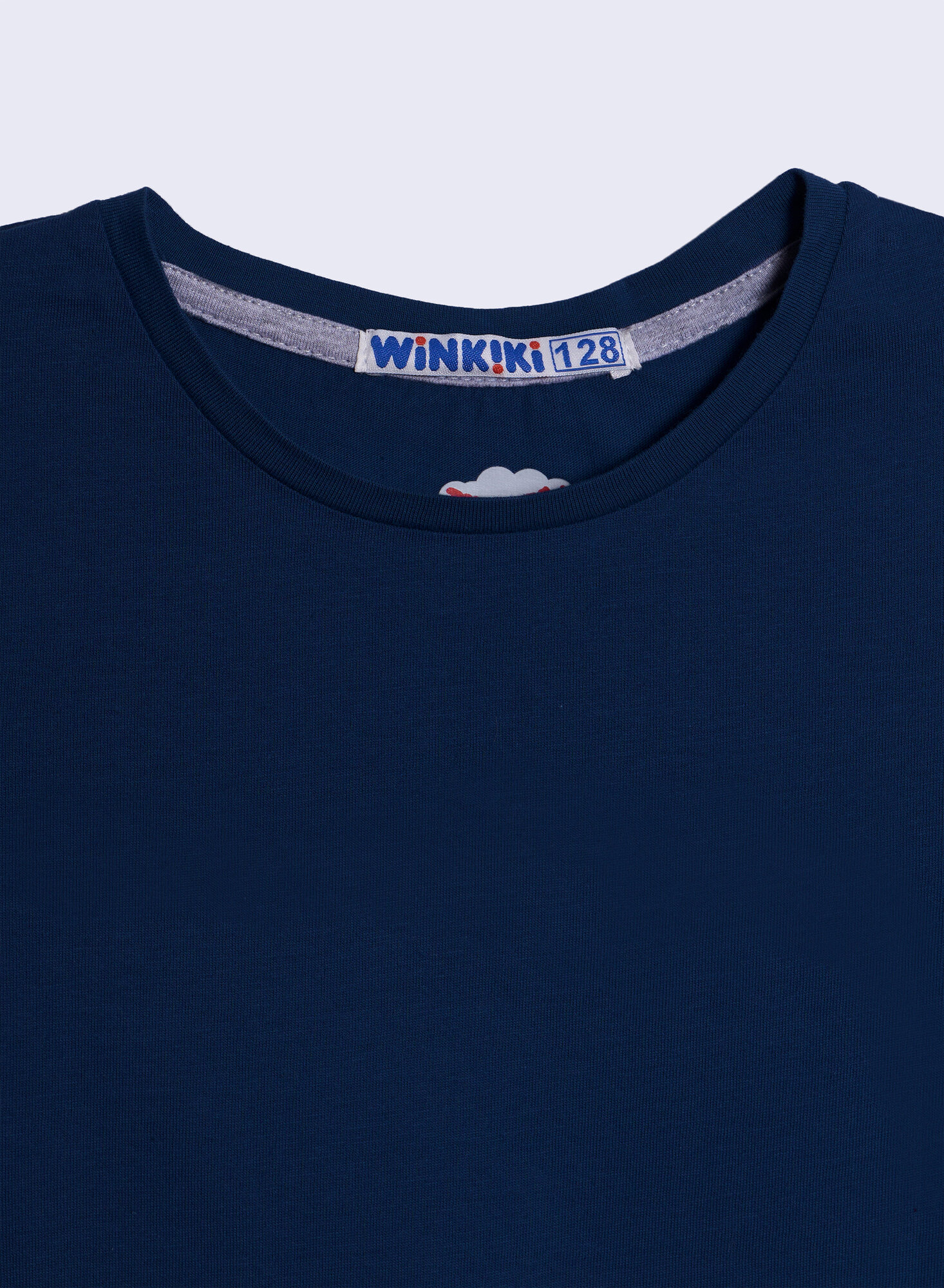 Футболка , размер 134 - 140, темно-синий — фото 1