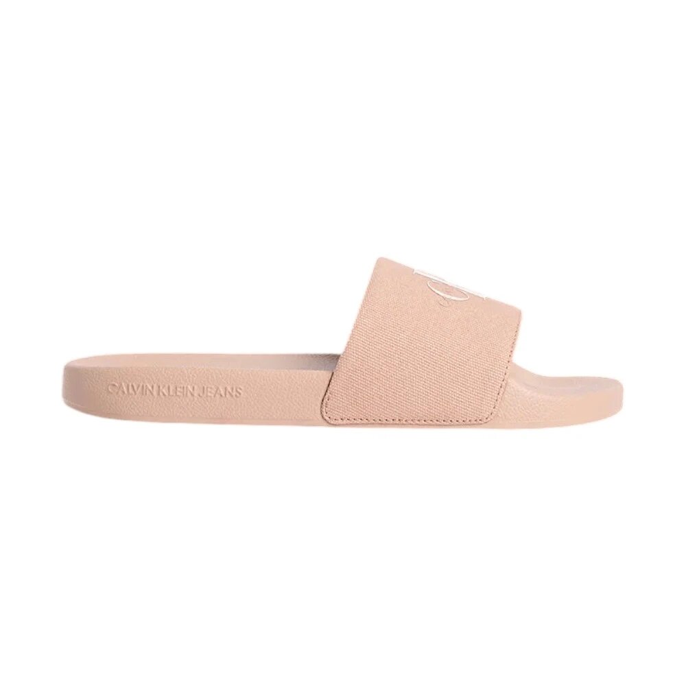 Шлёпанцы CALVIN KLEIN, размер 41 EU, розовый