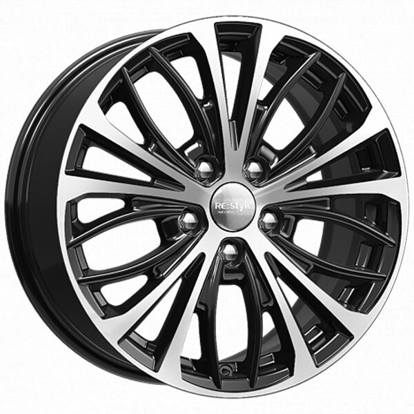 Литой колесный диск iFree ZV Passat КС873 7.5xR17 PCD5x112 DIA57.1 ET47 Черный с полированной лицевой поверхностью