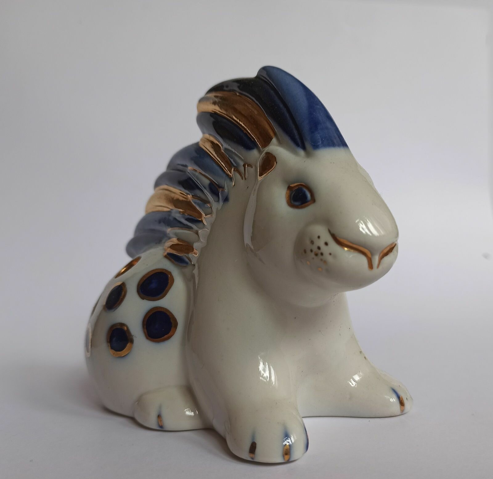 Статуэтка "Дикобраз" Фарфор ЛФЗ, СССР, 1970-1980 — фото 1