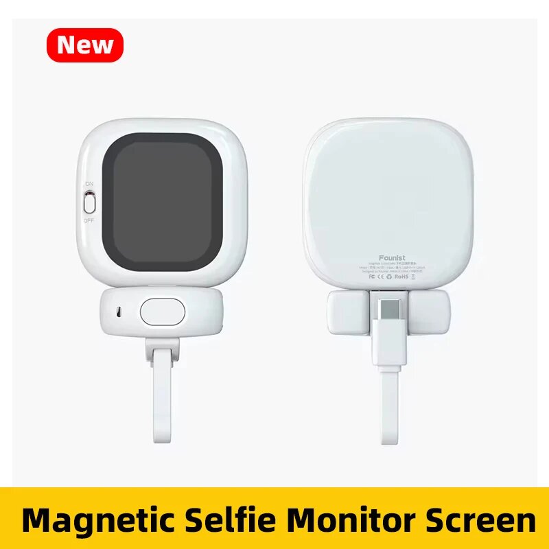 なーなん♡ 自撮りモニター Founist Vlogmate Mini Amazon.co.jp: Founist Vlogmateミニ磁気自撮りモニター