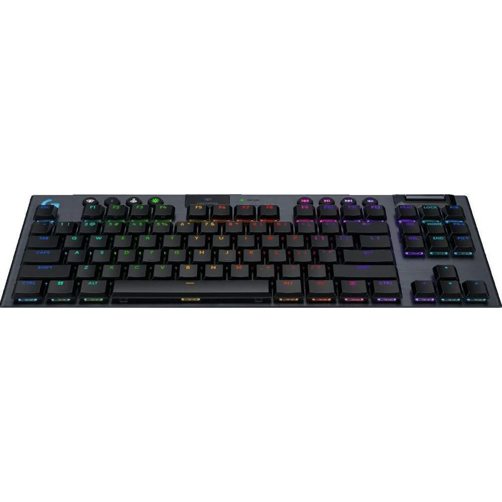 Клавиатура игровая Logitech G G915 X LIGHTSPEED TKL, (GL Tactile Brown), Английская раскладка, черный