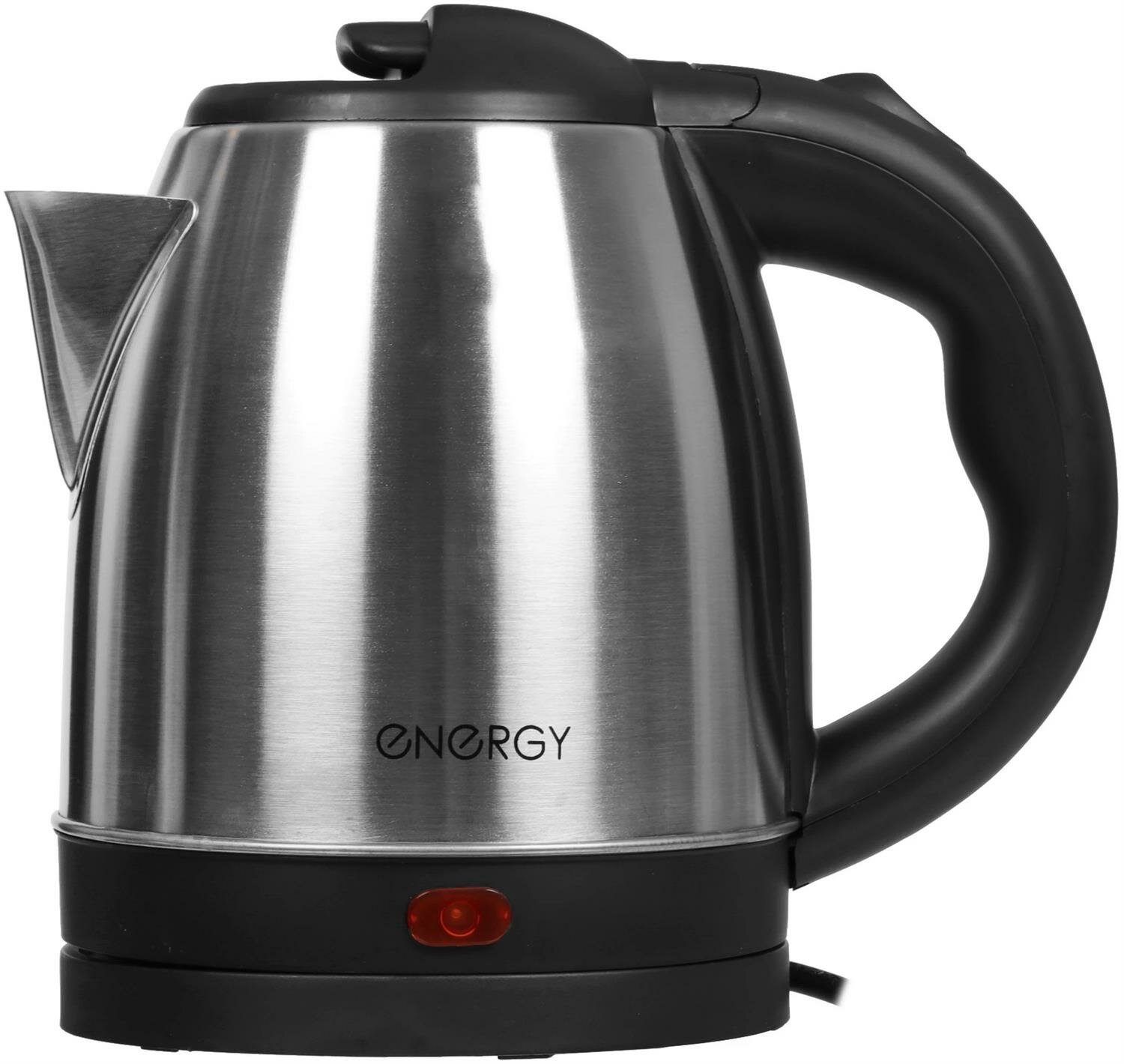 Электрический чайник ENERGY E-212 (164086) объем 1.2 л мощность 1500 Вт серебристый/серый