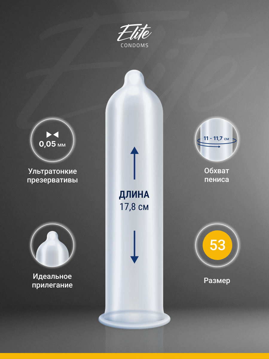 MY.SIZE / MY SIZE размер 53 (10 шт.)/ Майсайз презерватив среднего/ стандартного размера - ширина 53 мм — фото 1