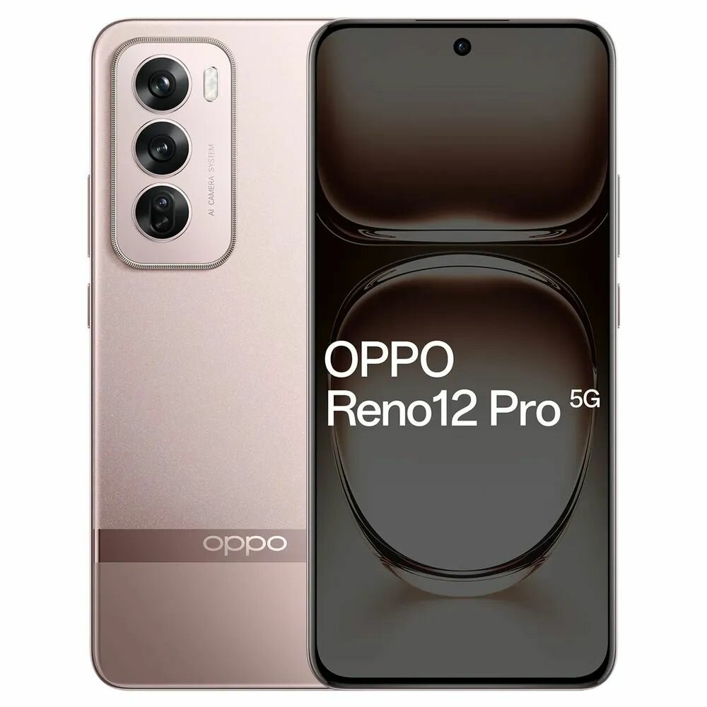 CN Смартфон OPPO Reno12 Pro 16/256 ГБ, золотой