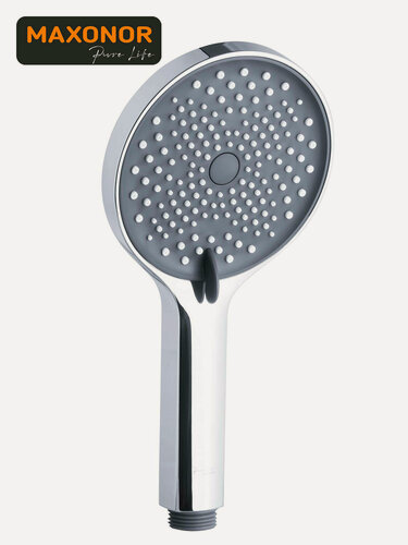 Изображение товара Душевая лейка Maxonor Pure Life PL18 Хром (3 режима работы, без шланга)