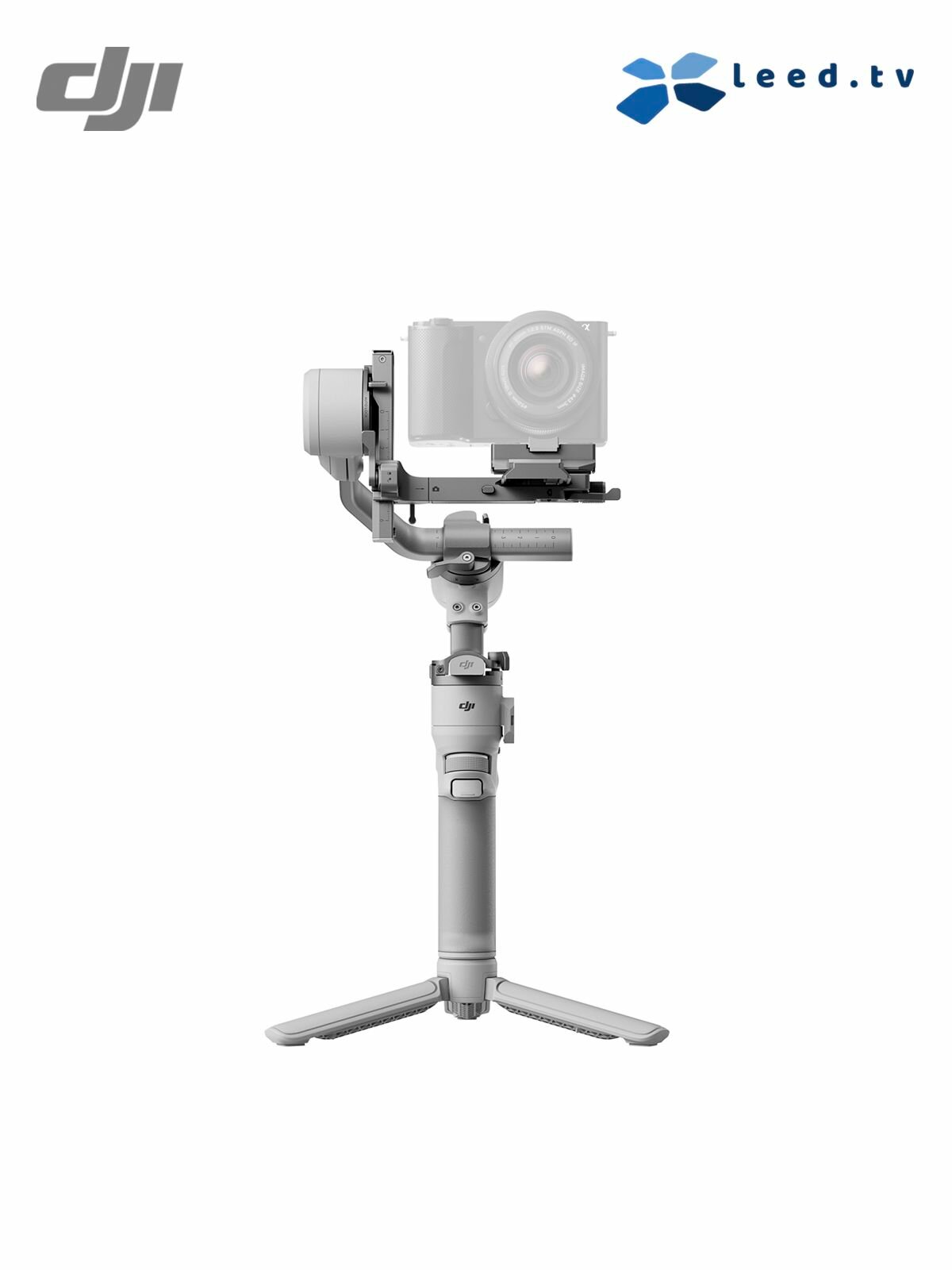 DJI RS4 Mini Легкий самостабилизатор мультимедиа, интеллектуальный трехосевой профессиональный портативный PTZ-сканер с защитой от встряхивания, костюм Dji rs 4 mini creator — фото 1