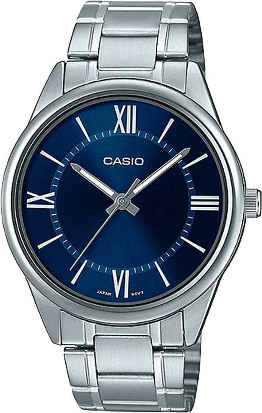 Наручные часы CASIO, серебристый/синий
