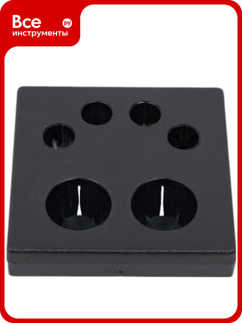 Адаптер Simon для ввода кабелей 2х13мм/4х6мм К45 графит K20-14