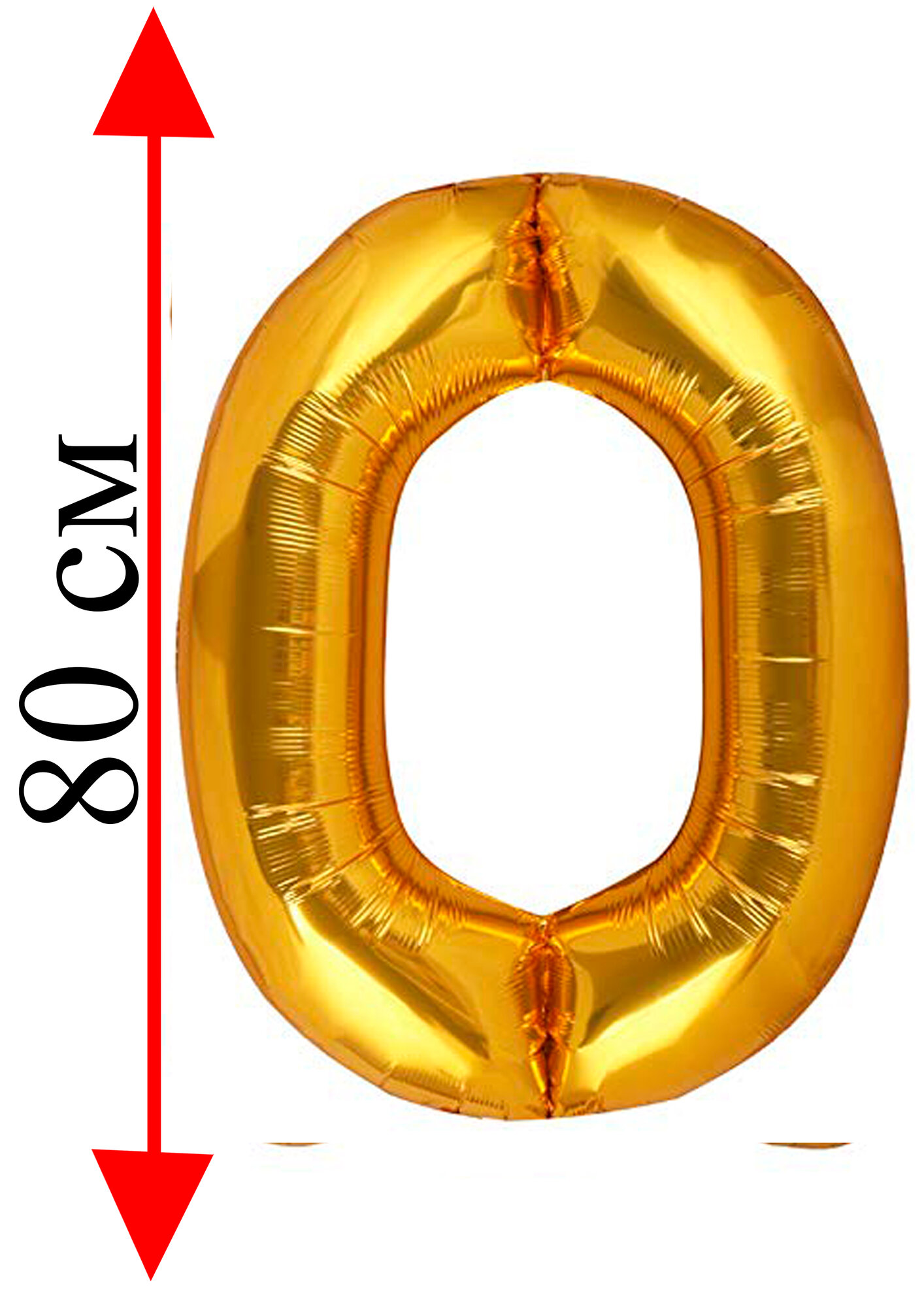 Воздушный шар буквы 32 дм/ 82 см прочный шар для праздников буква Q