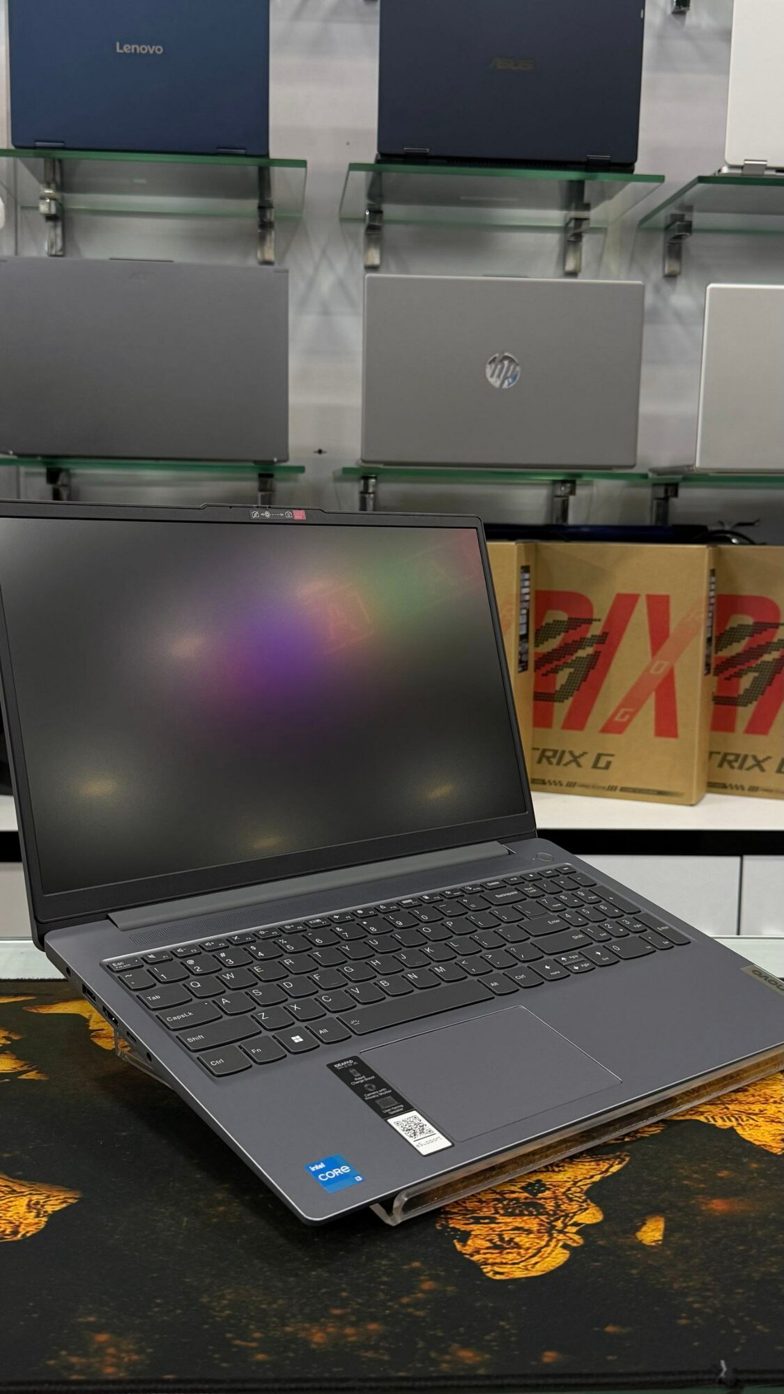 Ноутбук Lenovo Ideapad Slim 3 15IRU8, Core I3-1315U, 8 Gb, 512 Gb, 15,6" FHD, Windows 11 Home лицензионный Arctic Grey