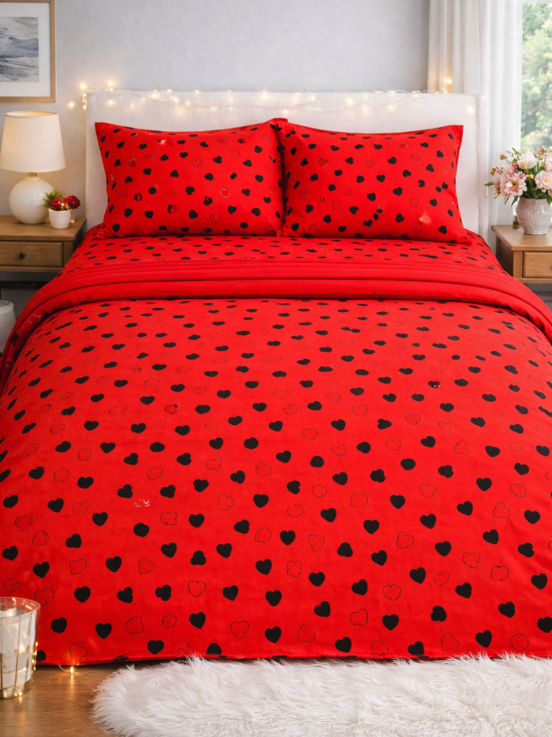 Постельное белья "Простыня и наволочка" размер евро стандарт — фото 1