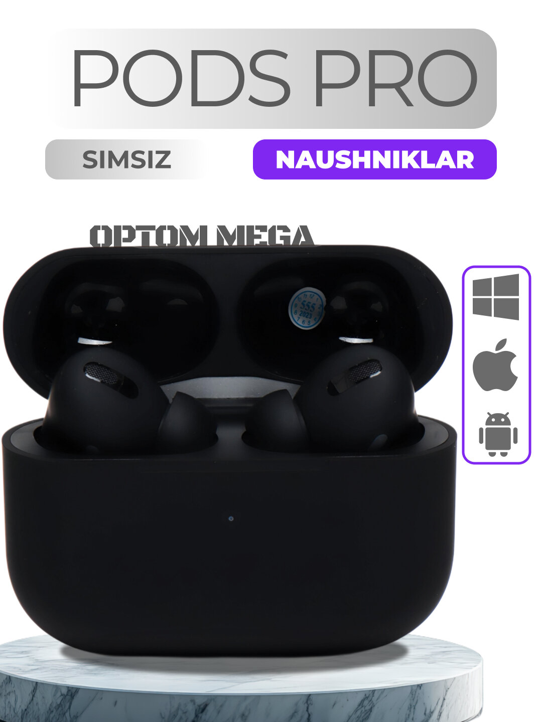 Беспроводные Bluetooth наушники Pods Рro, pods 3, pro5, max, M10, AIR 31, P9